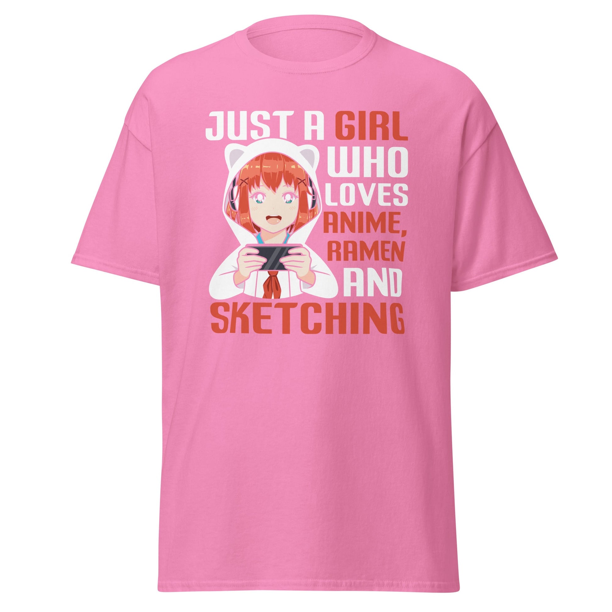 Just a Girl | Anime T-Shirt - Azalea - T-Shirts Online
