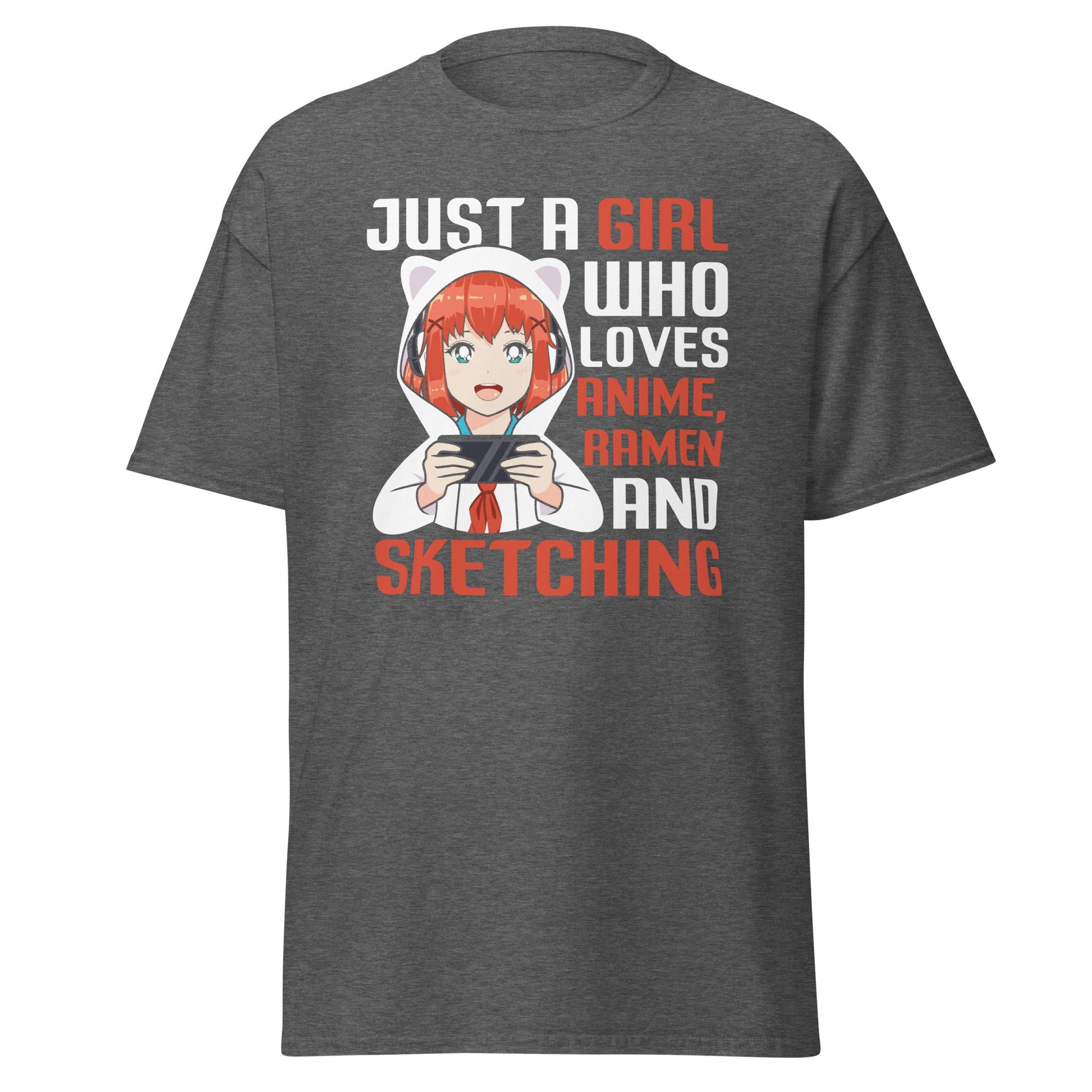Just a Girl | Anime T-Shirt - T-Shirts Online