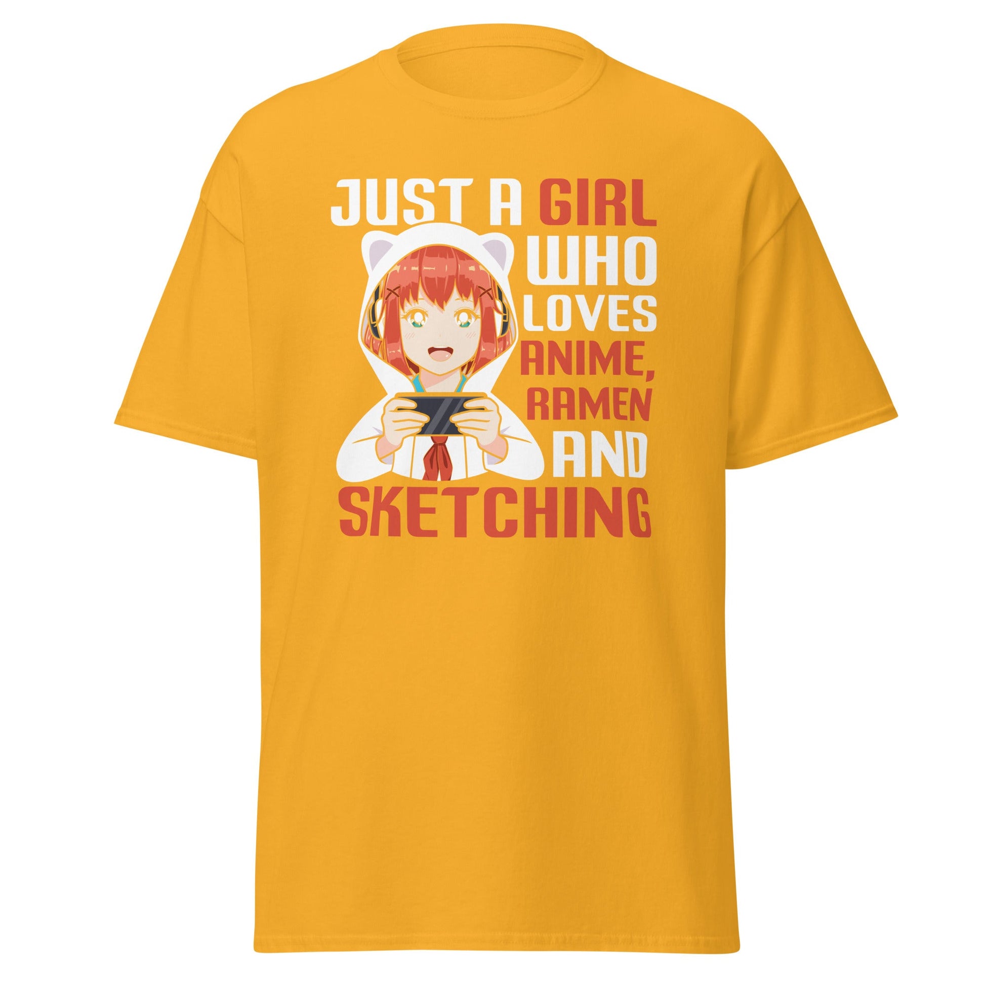 Just a Girl | Anime T-Shirt - T-Shirts Online