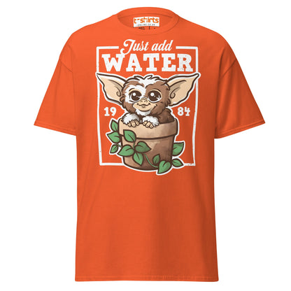 Just Add Water T-Shirt – Cute Retro Creature Tee - Orange - T-Shirts Online