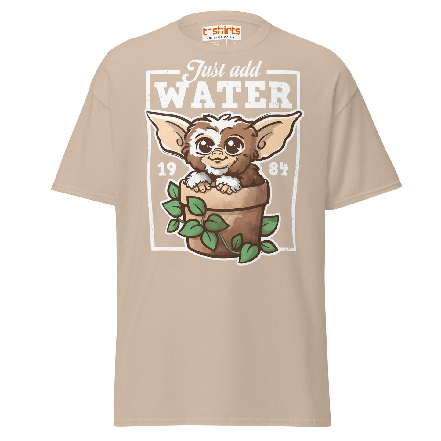 Just Add Water T-Shirt – Cute Retro Creature Tee - Sand - T-Shirts Online