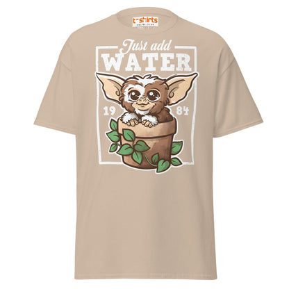 Just Add Water T-Shirt – Cute Retro Creature Tee - Sand - T-Shirts Online