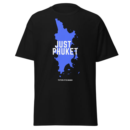 Just Phuket T-Shirt - Pearl of the Andaman Thailand Tee - Black - T-Shirts Online