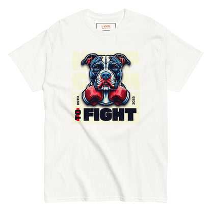 Keep Calm to Fight T-Shirt - White - T-Shirts Online