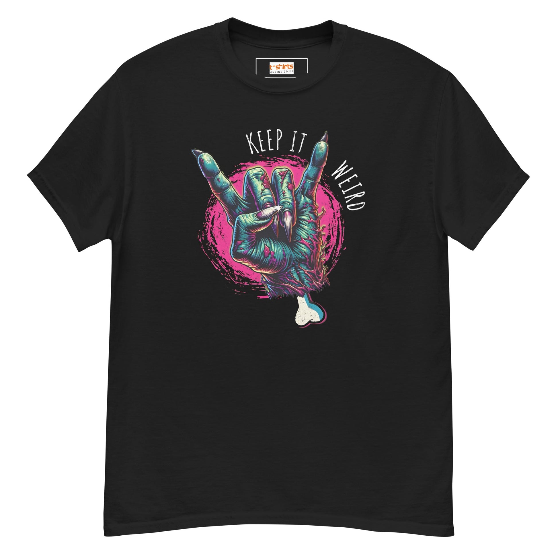 Keep it Weird T-Shirt | Graphic T-Shirt - Black - T-Shirts Online
