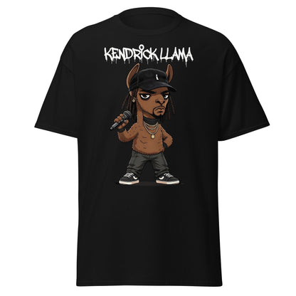 Kendrick Llama Funny Hip Hop Parody T-Shirt - Black - T-Shirts Online