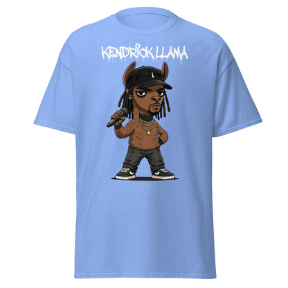 Kendrick Llama Funny Hip Hop Parody T-Shirt - Carolina Blue - T-Shirts Online