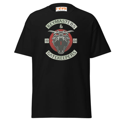 Keymasters & Gatekeepers T-Shirt | Retro 1984 Tee - Black - T-Shirts Online