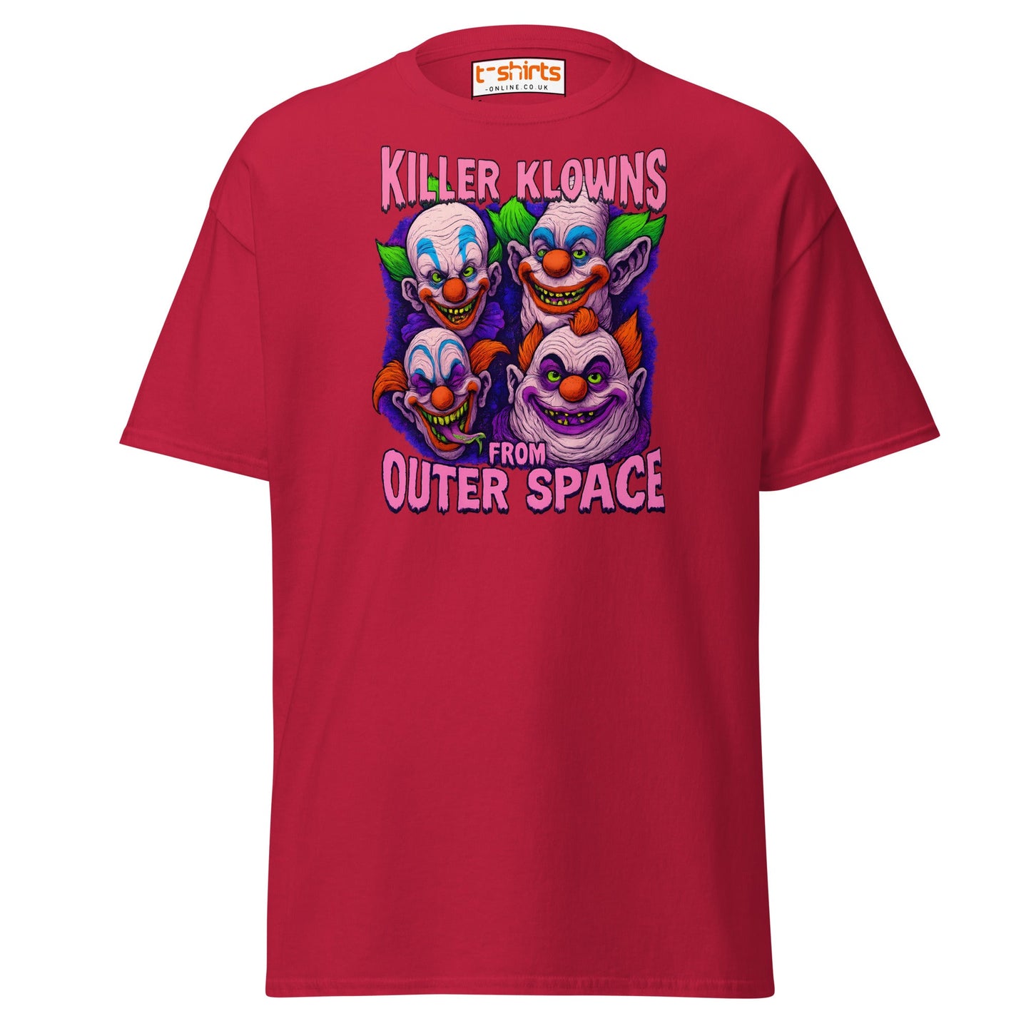 Killer Klowns from Outer Space Tee - Cardinal - T-Shirts Online