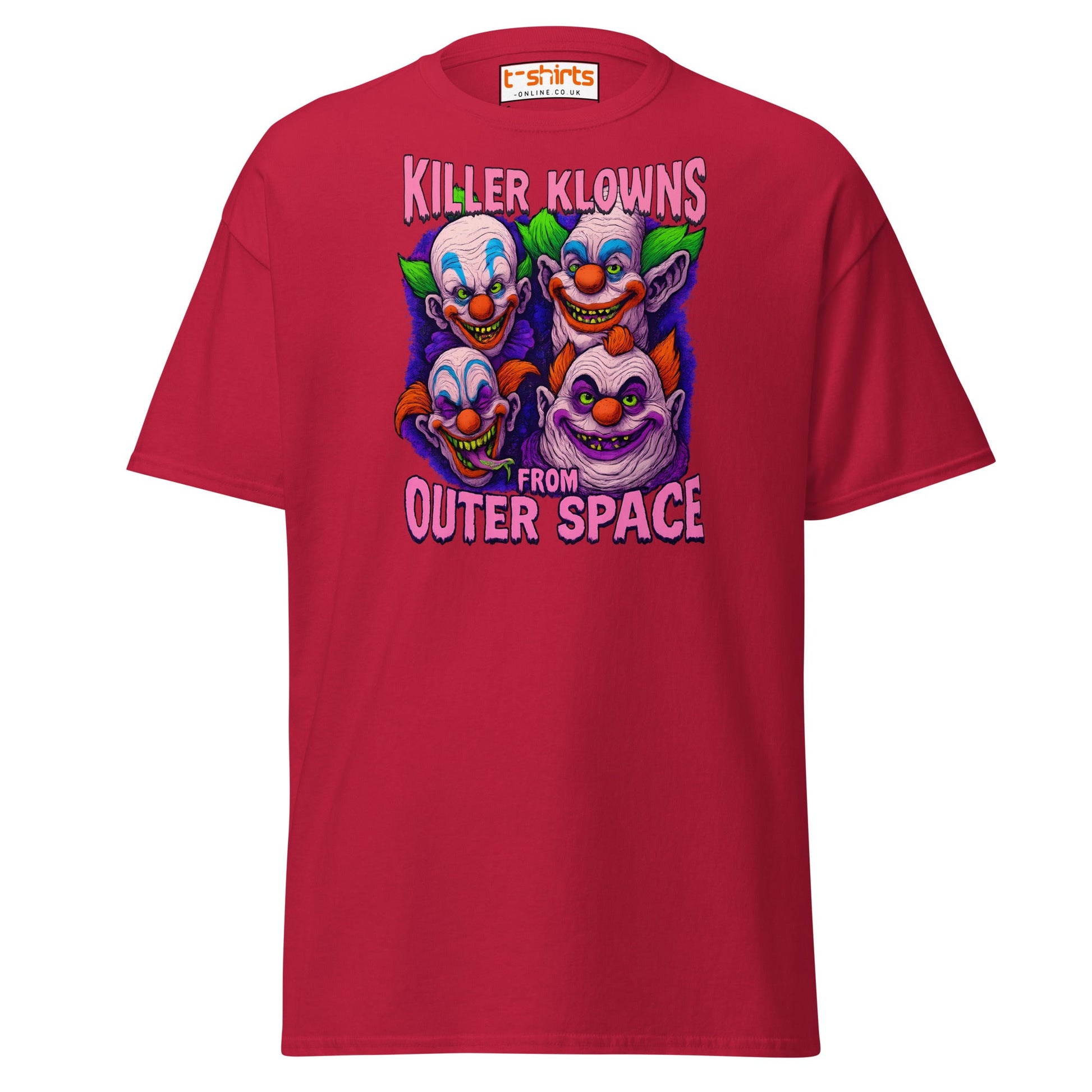 Killer Klowns from Outer Space Tee - Cardinal - T-Shirts Online