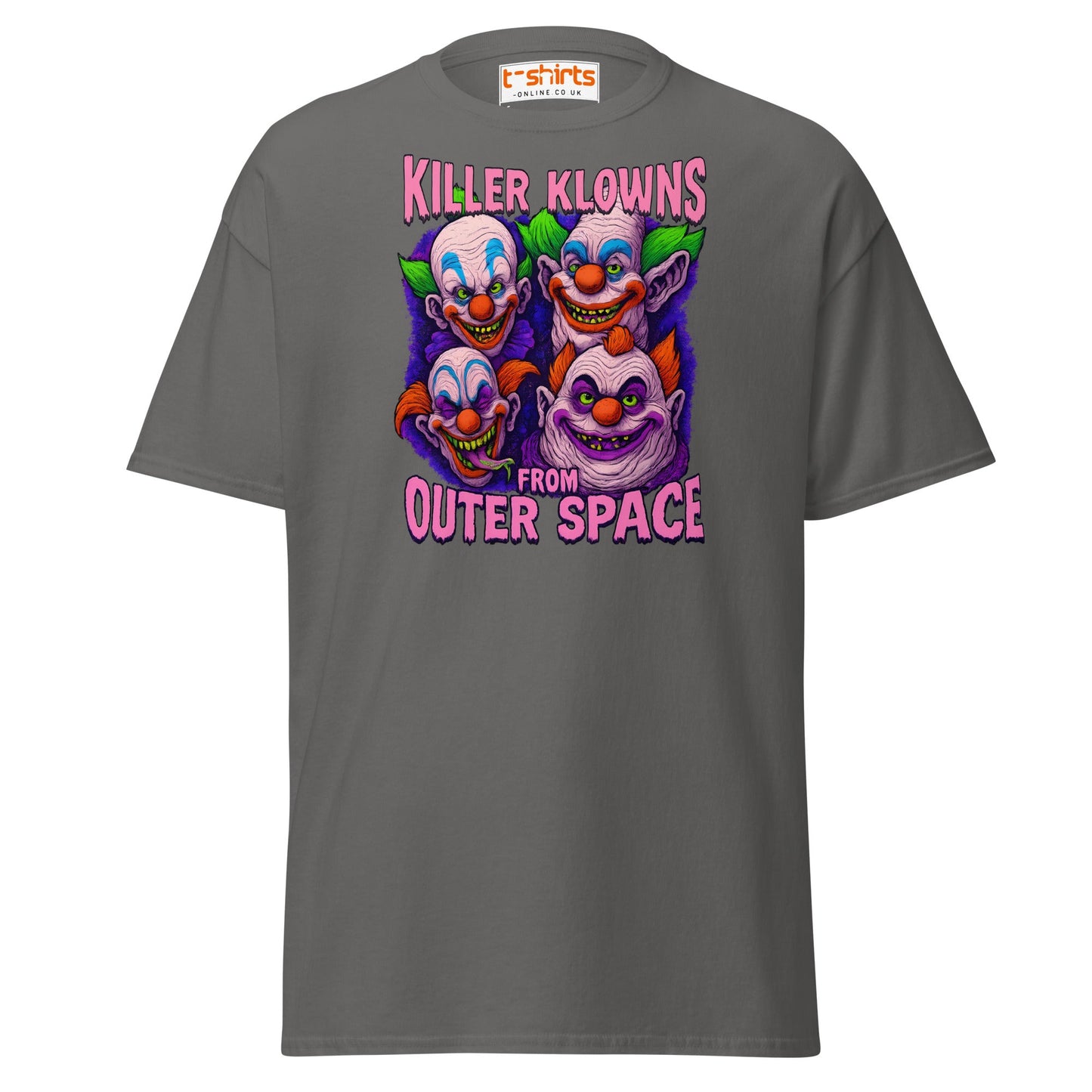 Killer Klowns from Outer Space Tee - Charcoal - T-Shirts Online