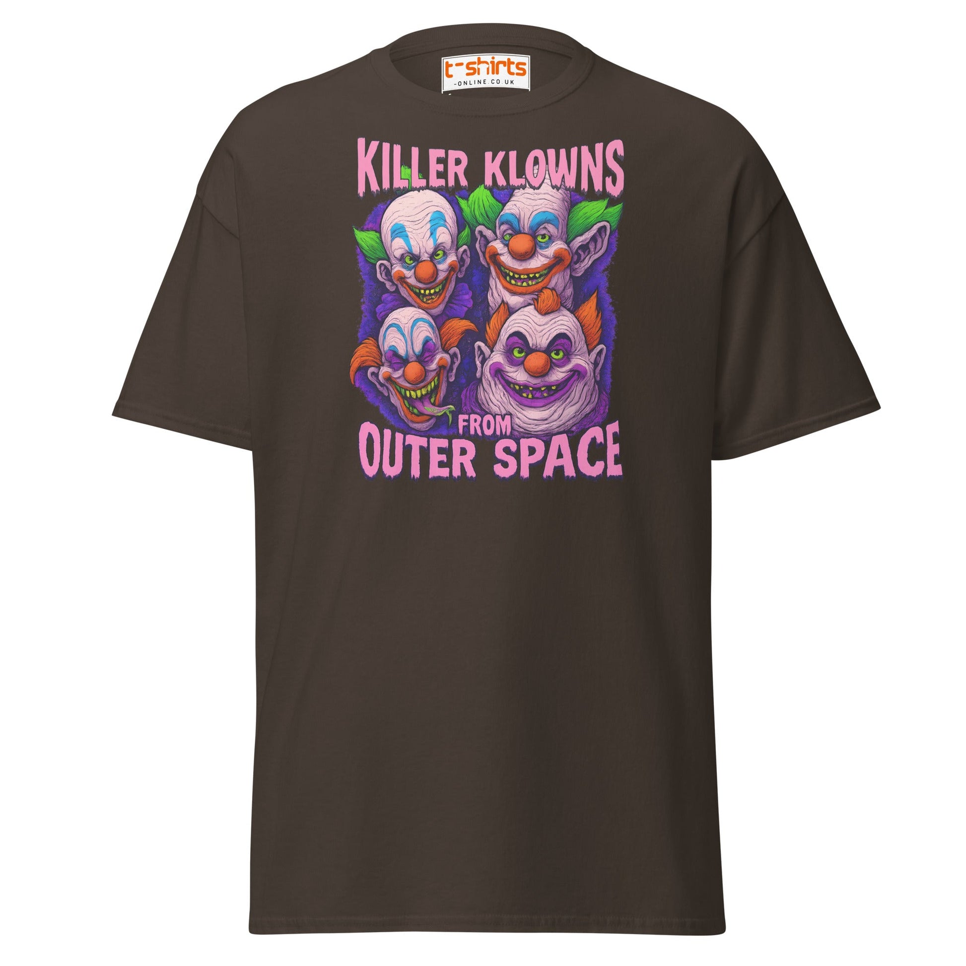 Killer Klowns from Outer Space Tee - Dark Chocolate - T-Shirts Online