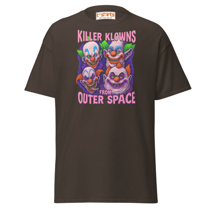 Killer Klowns from Outer Space Tee - Dark Chocolate - T-Shirts Online