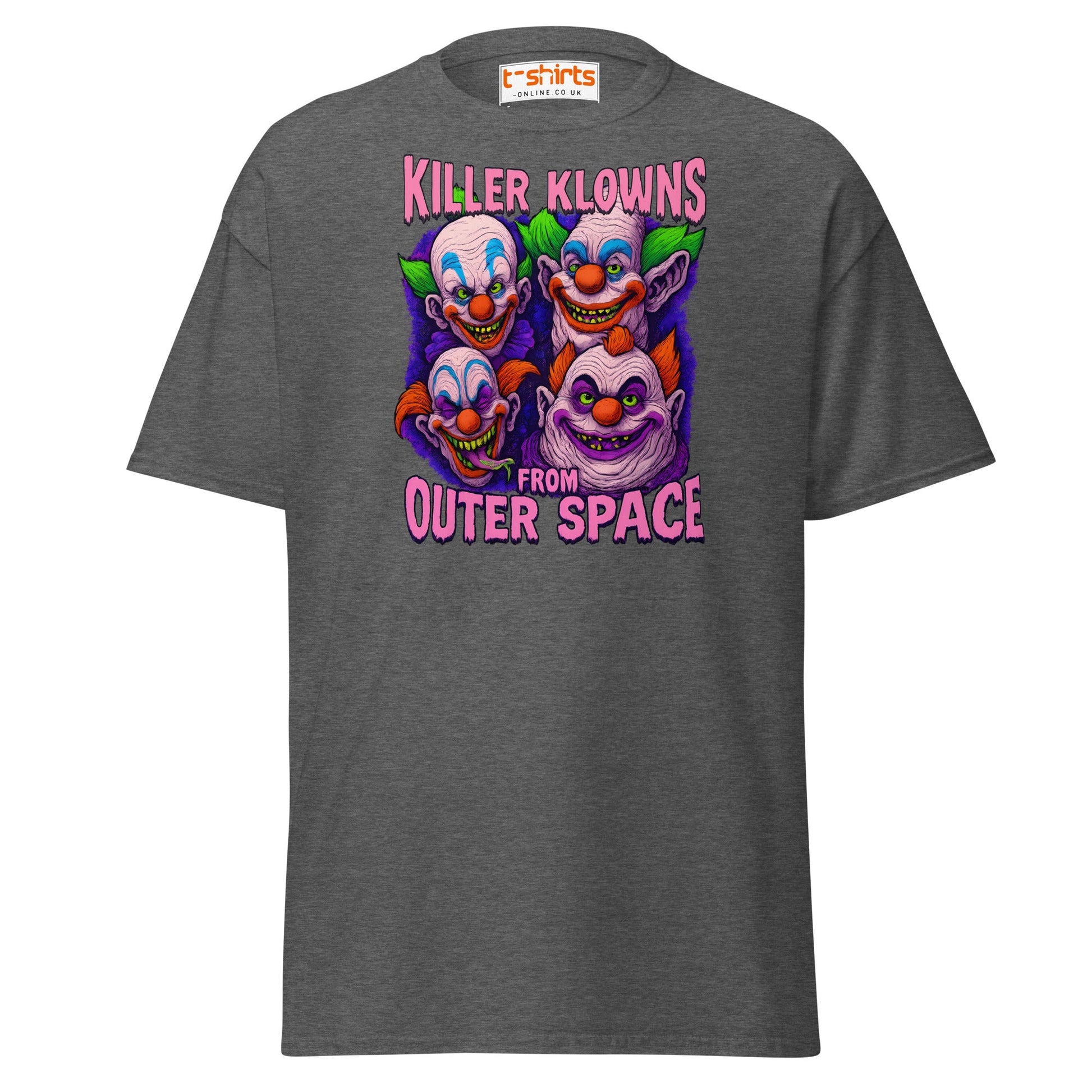 Killer Klowns from Outer Space Tee - Dark Heather - T-Shirts Online