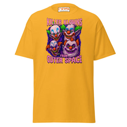 Killer Klowns from Outer Space Tee - Gold - T-Shirts Online