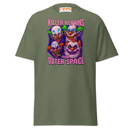 Killer Klowns from Outer Space Tee - Military Green - T-Shirts Online