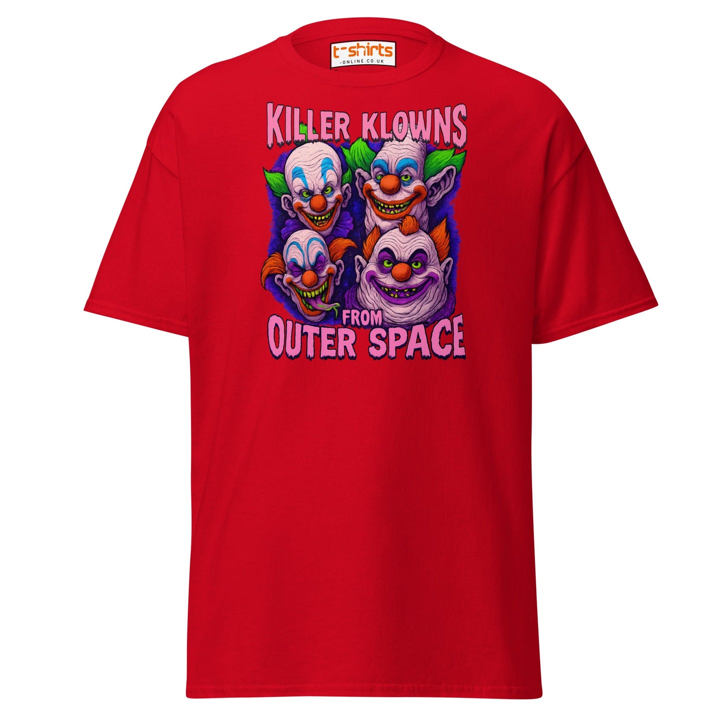 Killer Klowns from Outer Space Tee - Red - T-Shirts Online