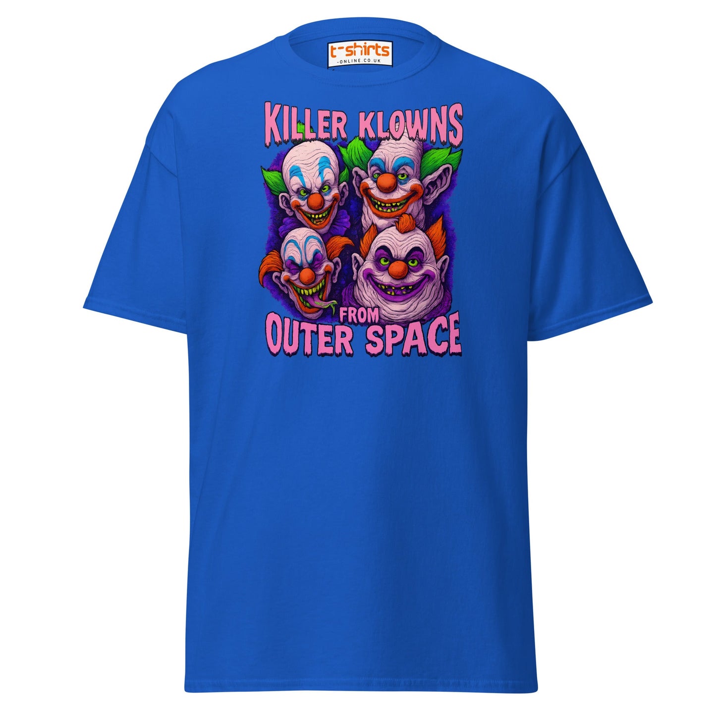 Killer Klowns from Outer Space Tee - Royal - T-Shirts Online