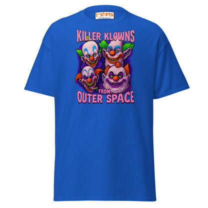 Killer Klowns from Outer Space Tee - Royal - T-Shirts Online