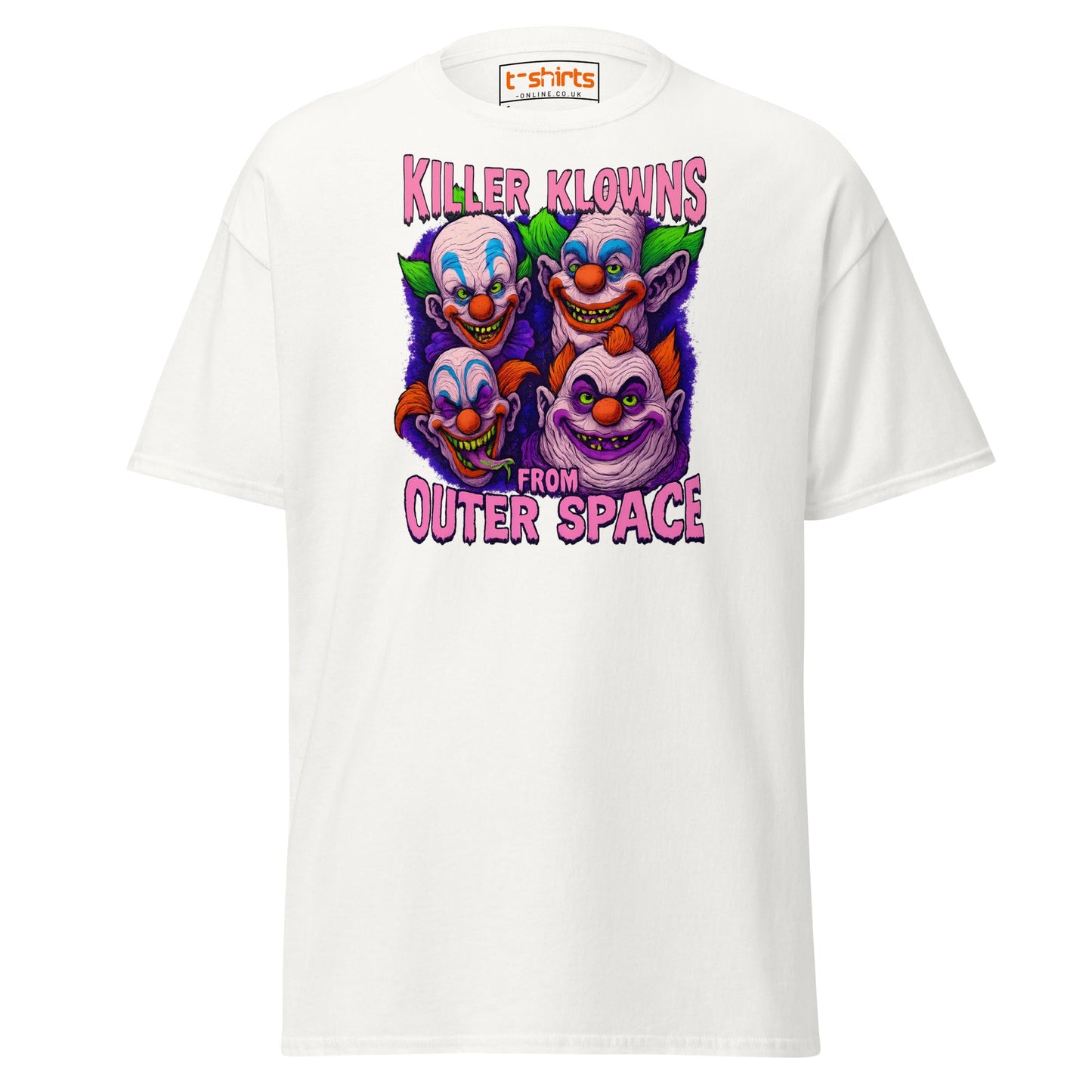 Killer Klowns from Outer Space Tee - White - T-Shirts Online