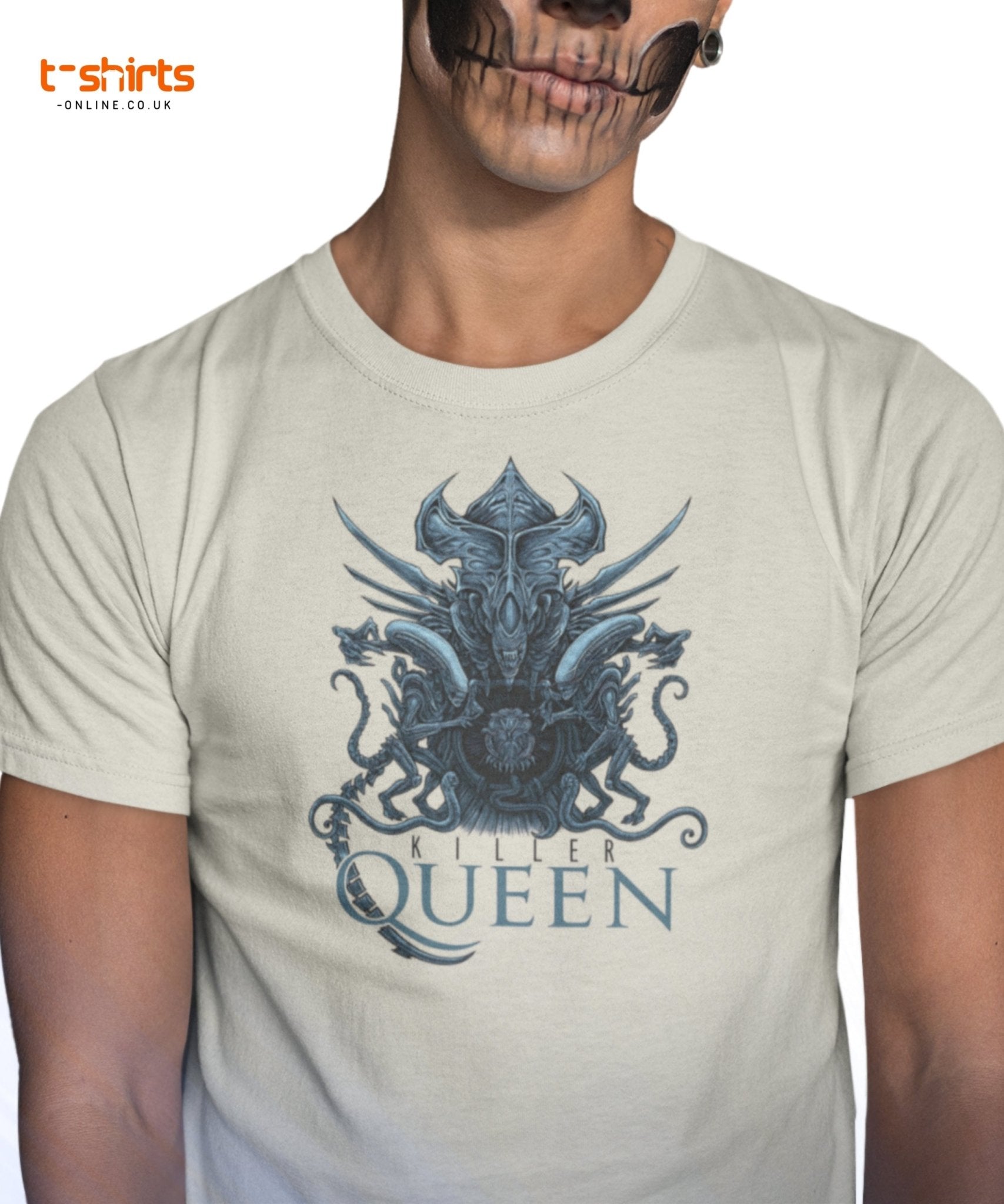 Killer Queen T-Shirt – Sci - Fi Alien Inspired Tee - Black - T-Shirts Online