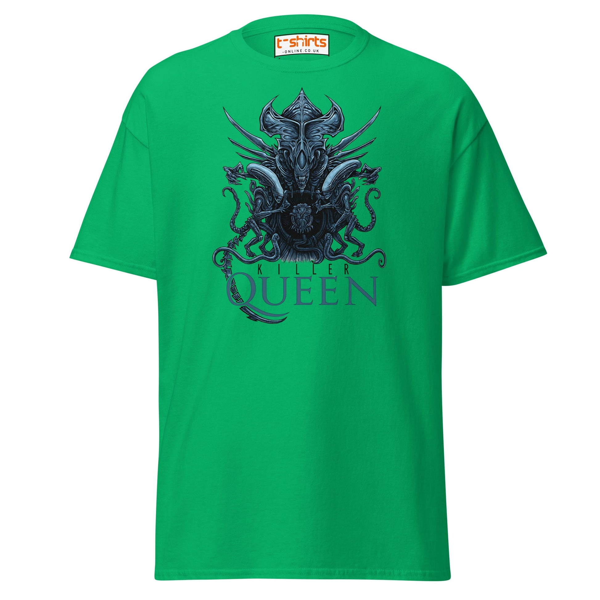 Killer Queen T-Shirt – Sci - Fi Alien Inspired Tee - Irish Green - T-Shirts Online