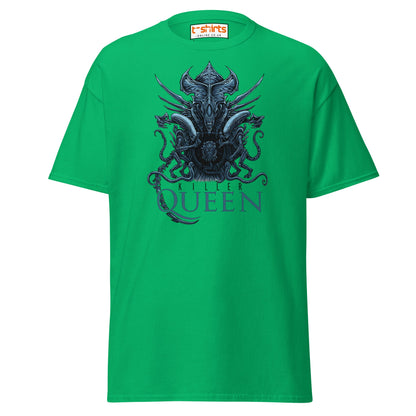 Killer Queen T-Shirt – Sci - Fi Alien Inspired Tee - Irish Green - T-Shirts Online