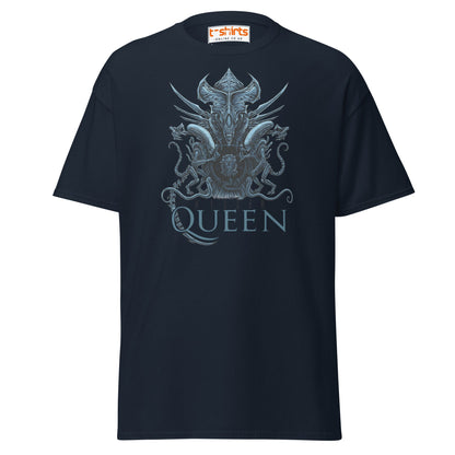 Killer Queen T-Shirt – Sci - Fi Alien Inspired Tee - Navy - T-Shirts Online