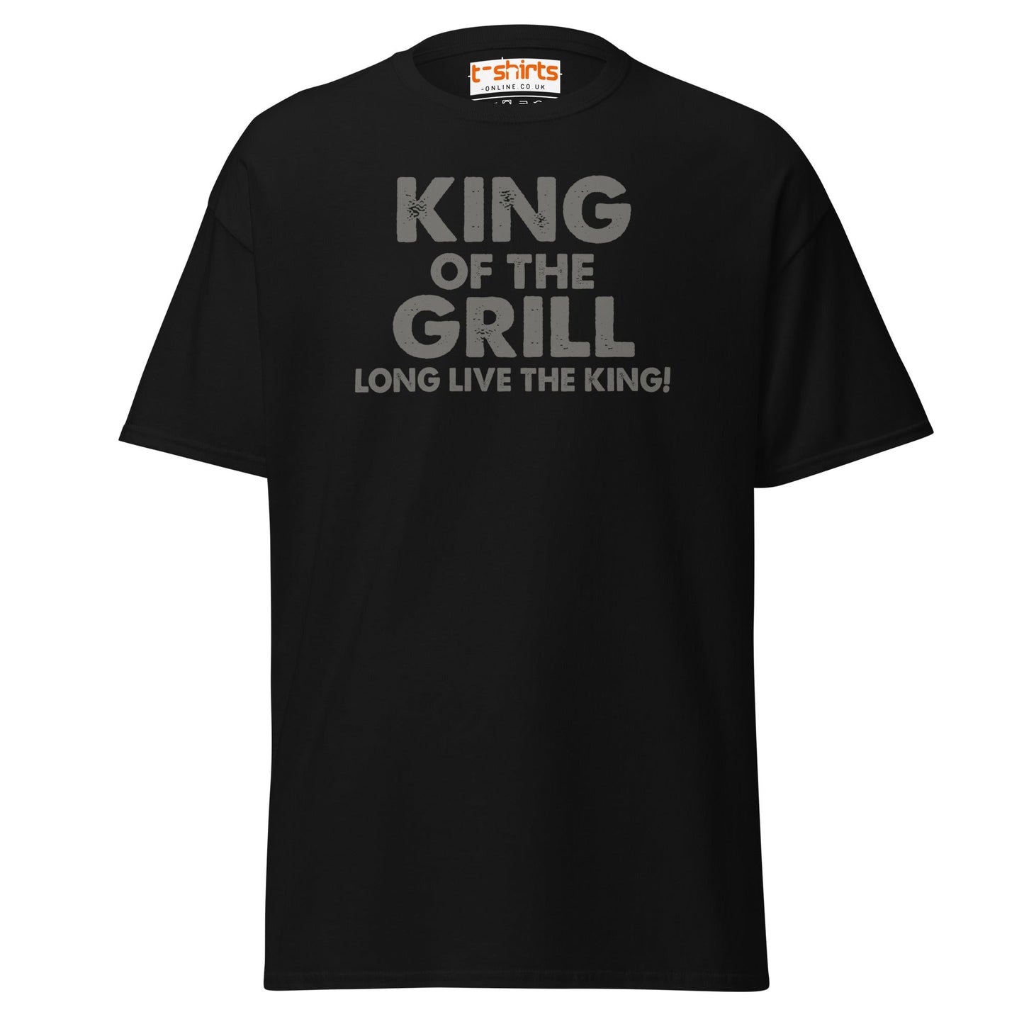 King of the Grill T-Shirt | Funny BBQ Barbecue Tee - Black - T-Shirts Online