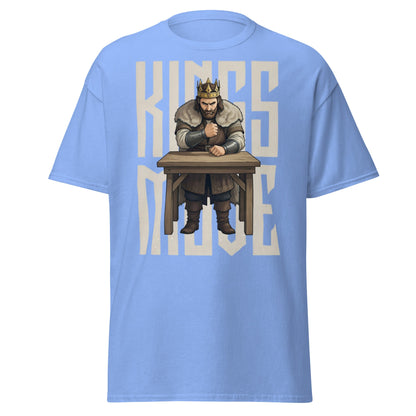 King’s Move Armwrestling T-Shirt | Pro Puller Graphic Tee - Carolina Blue - T-Shirts Online