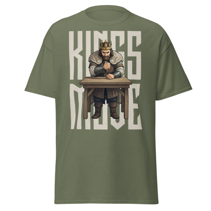 King’s Move Armwrestling T-Shirt | Pro Puller Graphic Tee - Military Green - T-Shirts Online