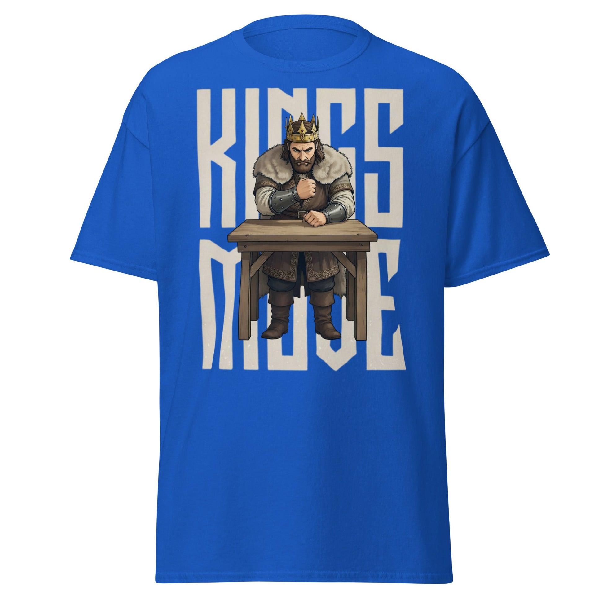 King’s Move Armwrestling T-Shirt | Pro Puller Graphic Tee - Royal - T-Shirts Online