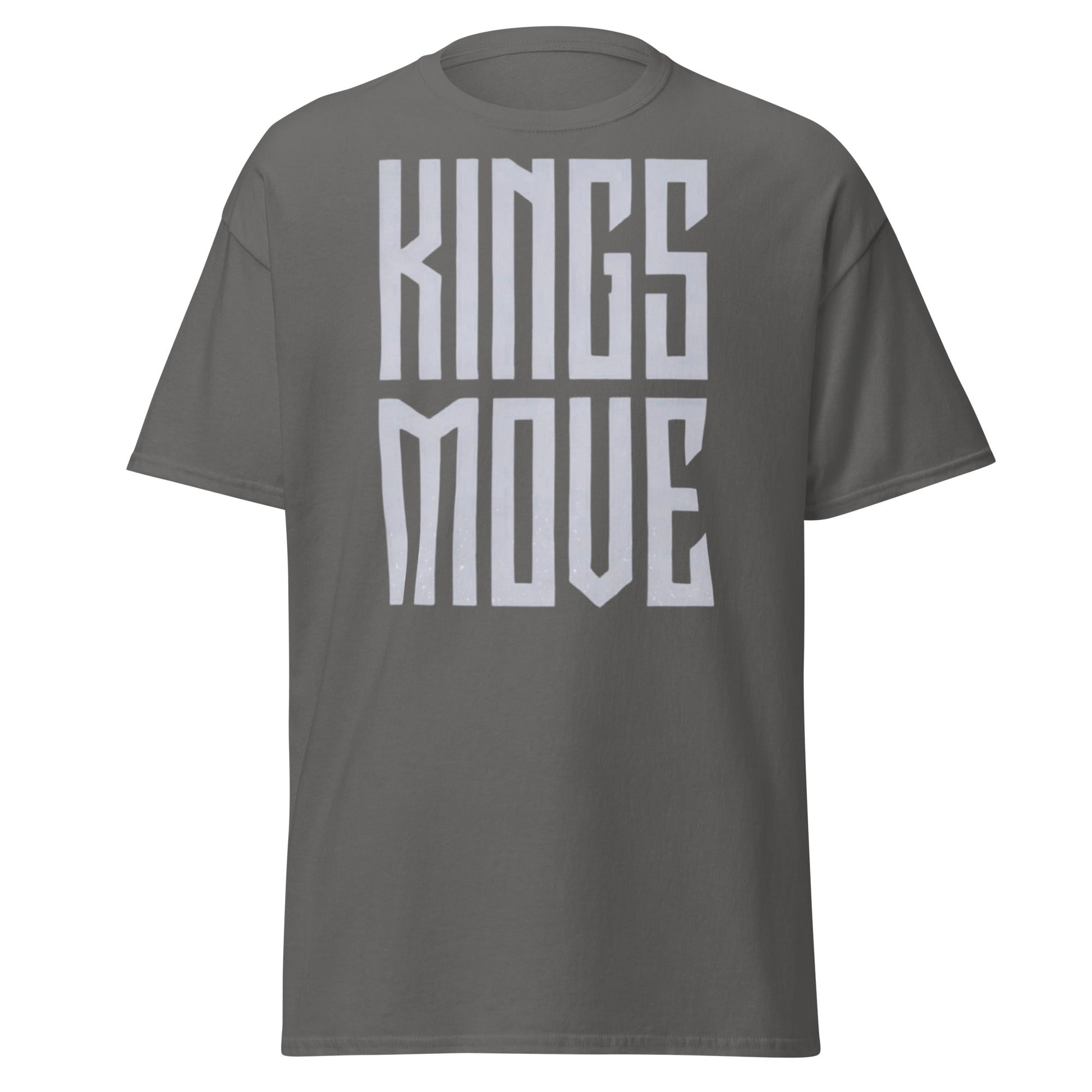 Kings Move T-Shirt | Armwrestling Gear & Apparel - Charcoal - T-Shirts Online