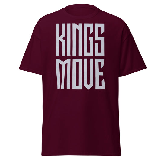 Kings Move T-Shirt | Armwrestling Gear & Apparel - Maroon - T-Shirts Online