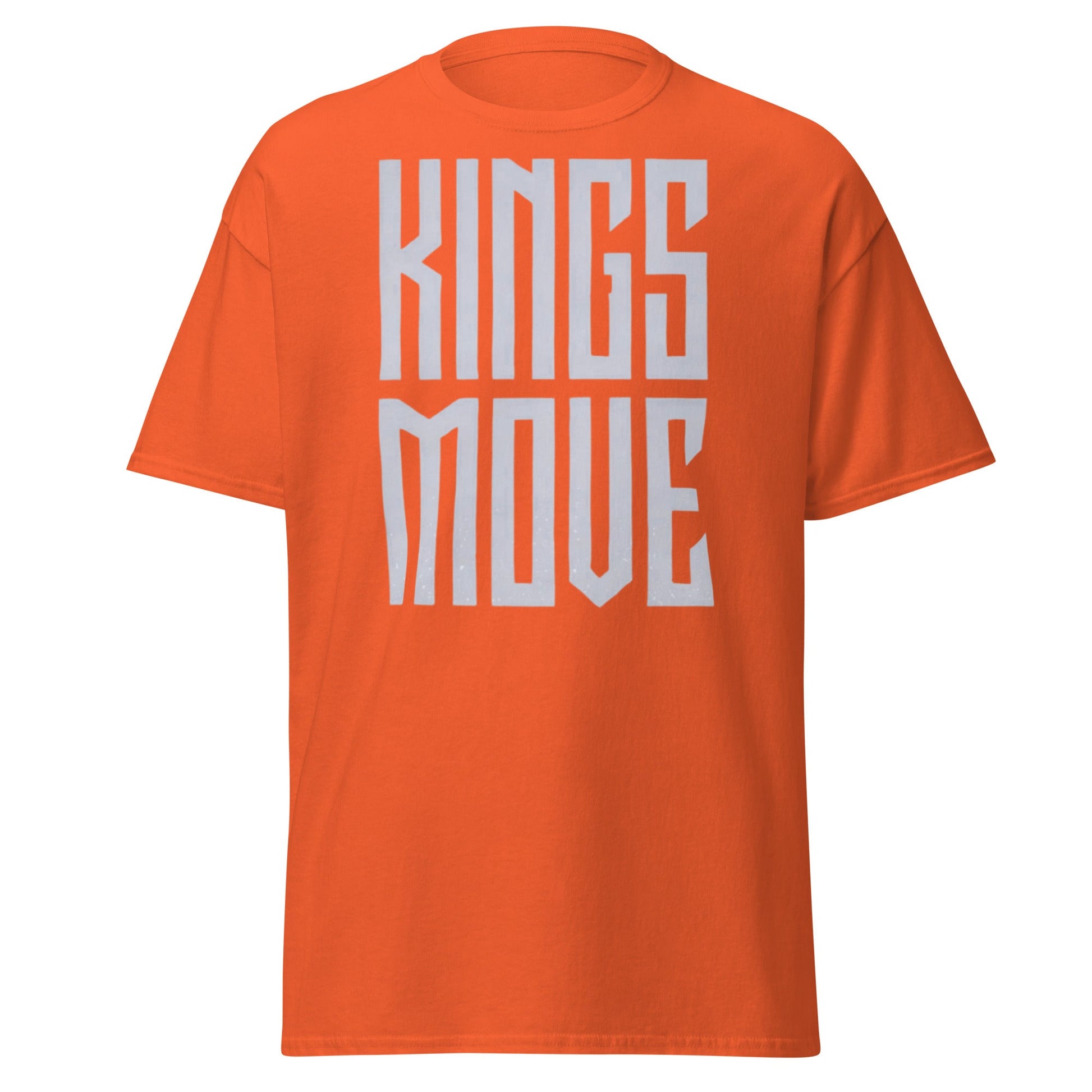 Kings Move T-Shirt | Armwrestling Gear & Apparel - Orange - T-Shirts Online