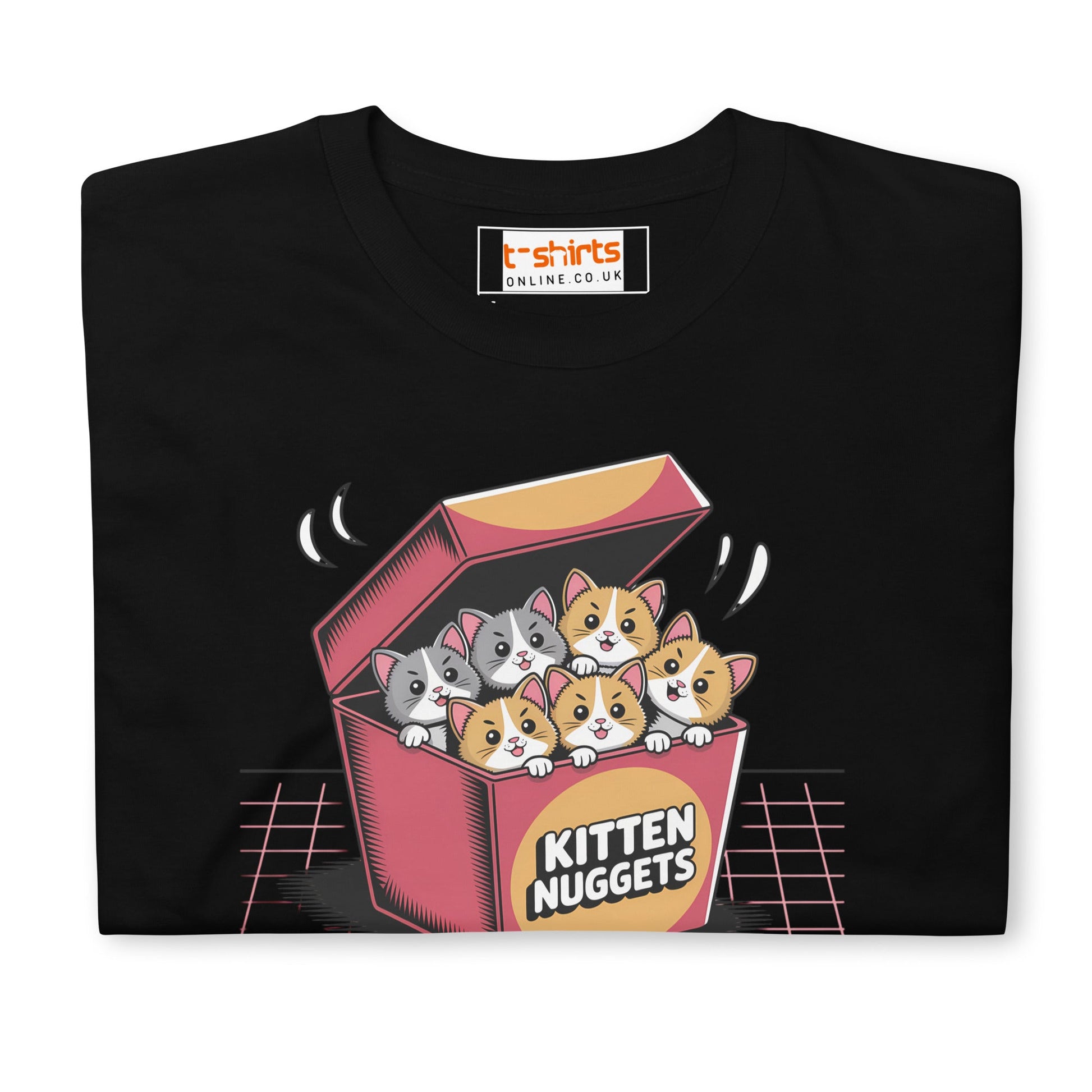 Kitten Nuggets T-Shirt | Funny Cute Cat Tee - Natural - T-Shirts Online