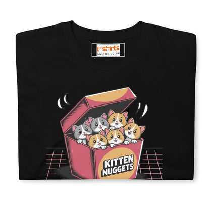 Kitten Nuggets T-Shirt | Funny Cute Cat Tee - Natural - T-Shirts Online