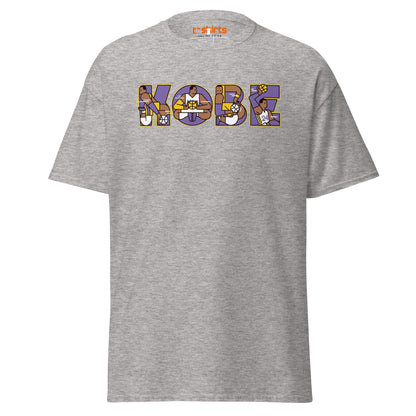 Kobe Tribute T-Shirt | Retro Basketball Art Tee - Sport Grey - T-Shirts Online