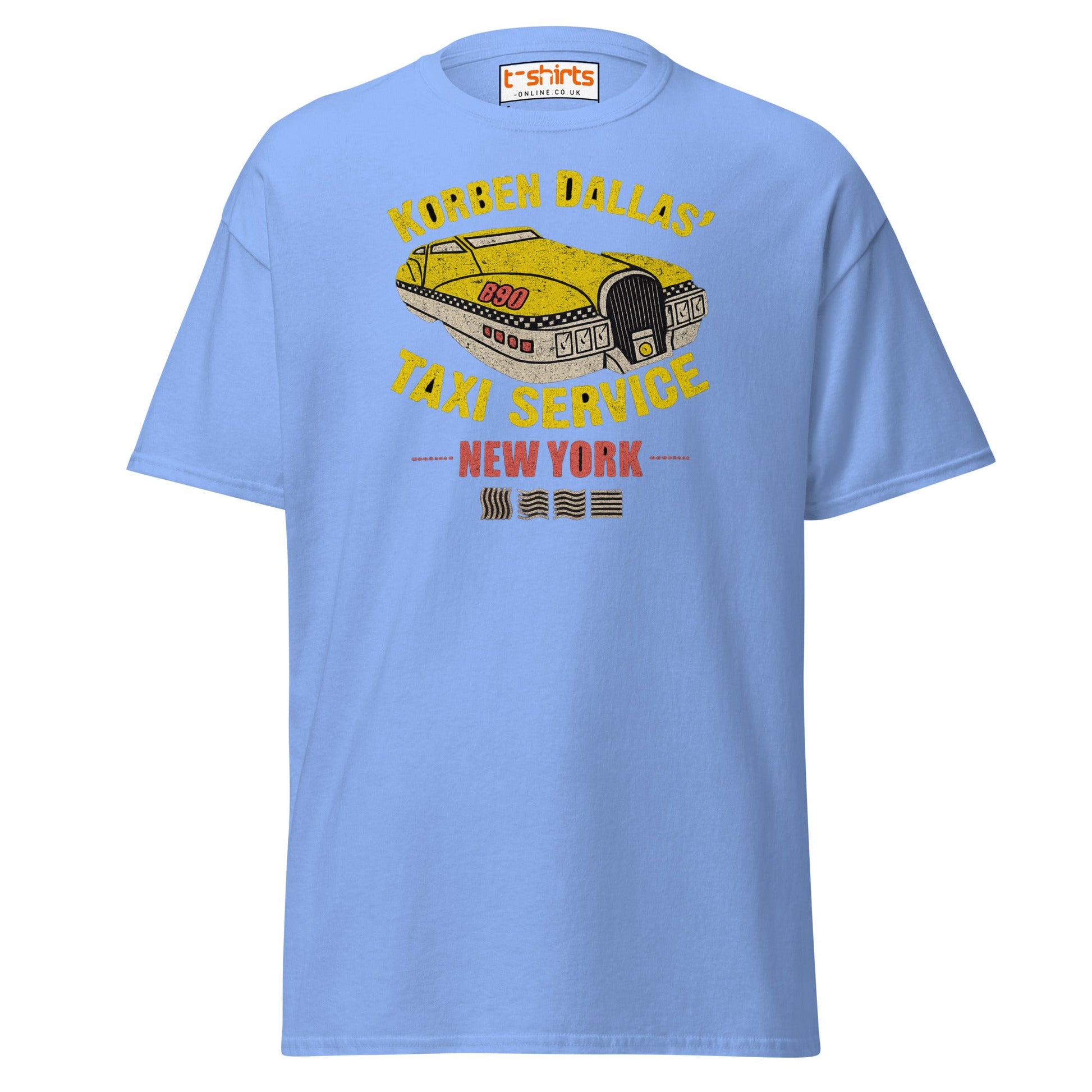 Korben Dallas Taxi Service T-Shirt - Carolina Blue - T-Shirts Online