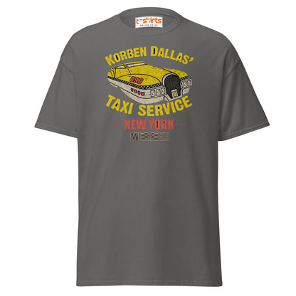 Korben Dallas Taxi Service T-Shirt - Charcoal - T-Shirts Online