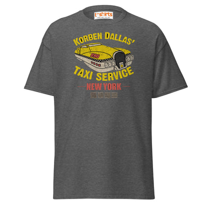 Korben Dallas Taxi Service T-Shirt - Dark Heather - T-Shirts Online