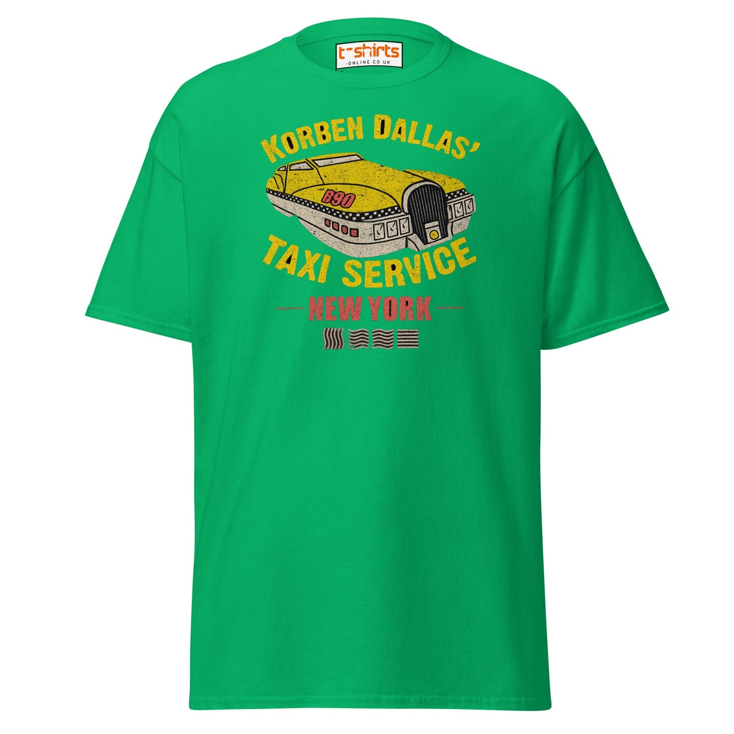 Korben Dallas Taxi Service T-Shirt - Irish Green - T-Shirts Online