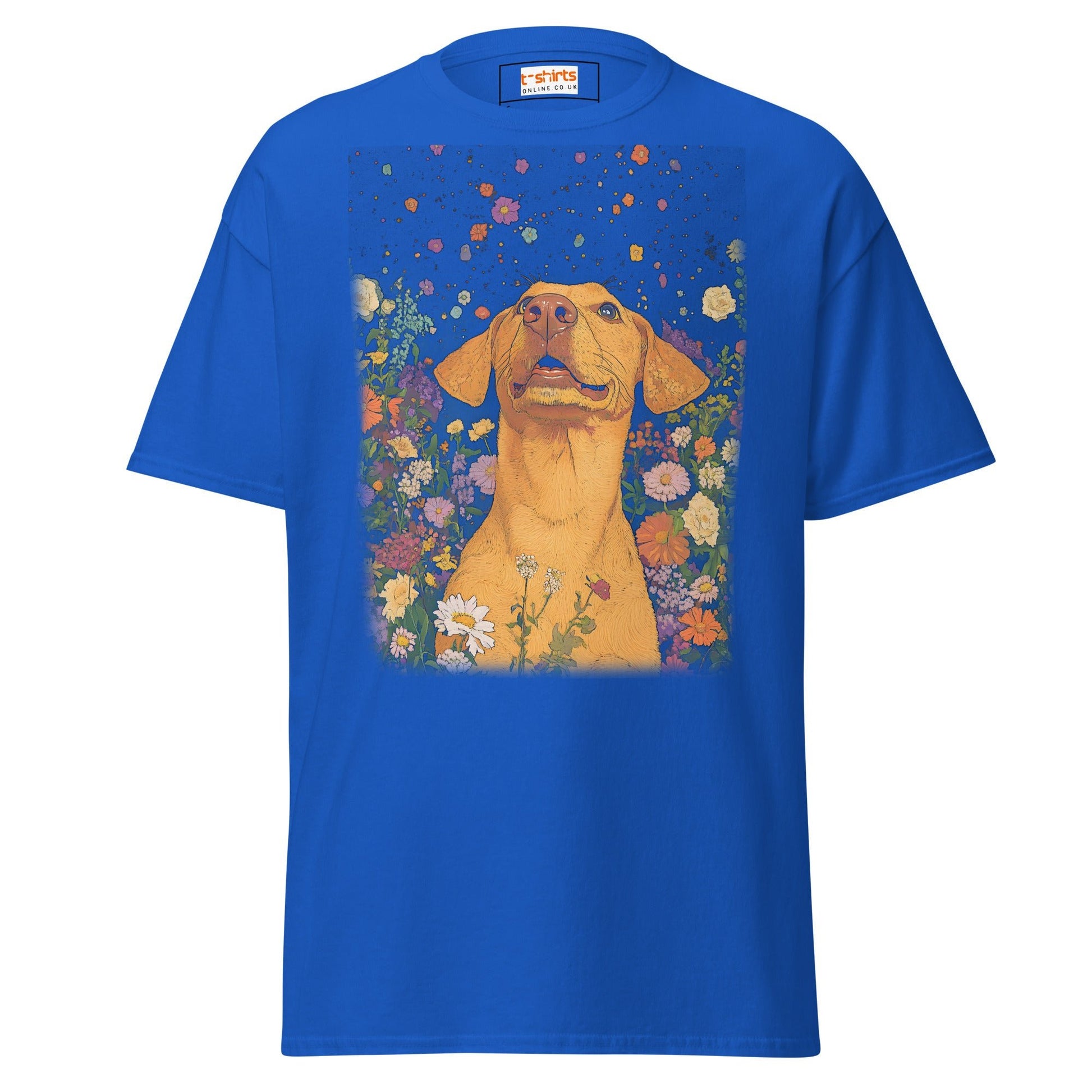 Labrador | Boho Dog T-Shirt - Royal - T-Shirts Online