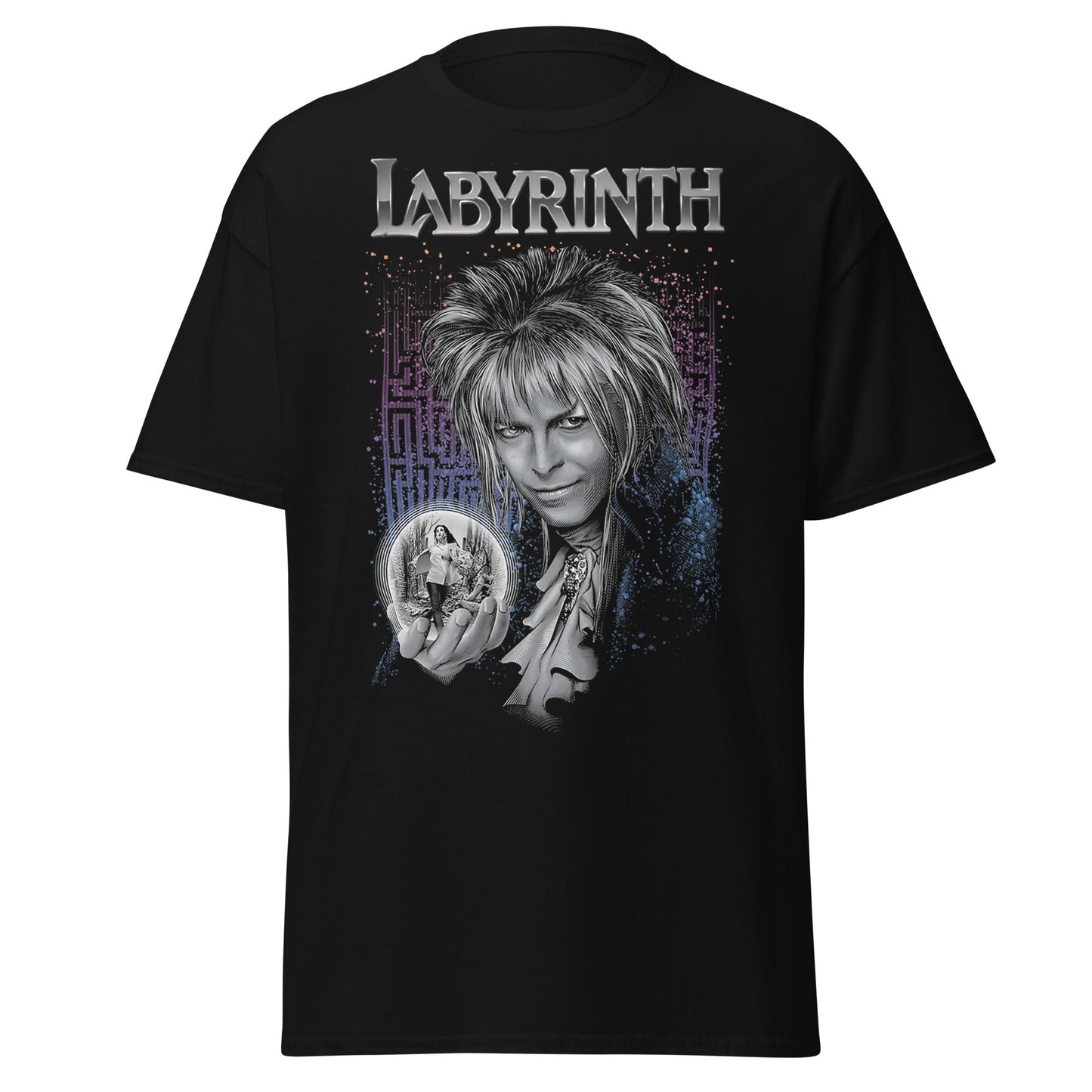 Labyrinth Jareth Goblin King T-Shirt - Black - T-Shirts Online