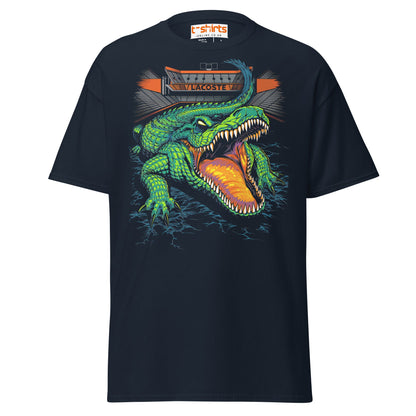 Lacoste Monster T-Shirt – Savage Crocodile Tee - Navy - T-Shirts Online