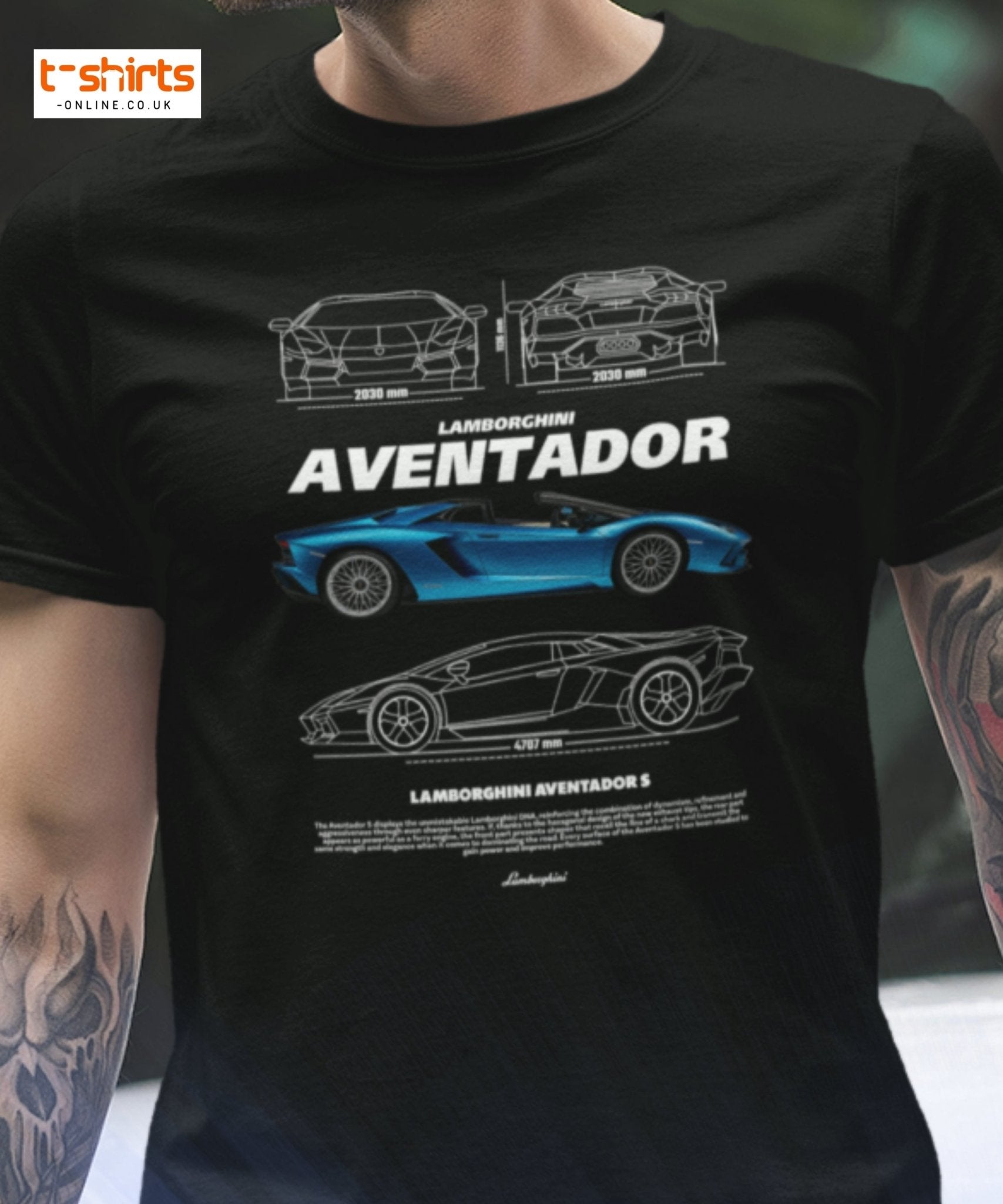 Lamborghini Aventador T-Shirt | Supercar Tee - Maroon - T-Shirts Online