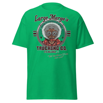 Large Marge's Trucking Co. Horror Movie T-Shirt - Irish Green - T-Shirts Online