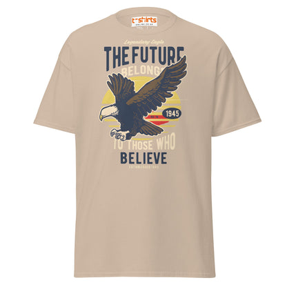 Legendary Eagle Retro Patriotic T-Shirt - Sand - T-Shirts Online