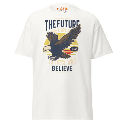 Legendary Eagle Retro Patriotic T-Shirt - White - T-Shirts Online