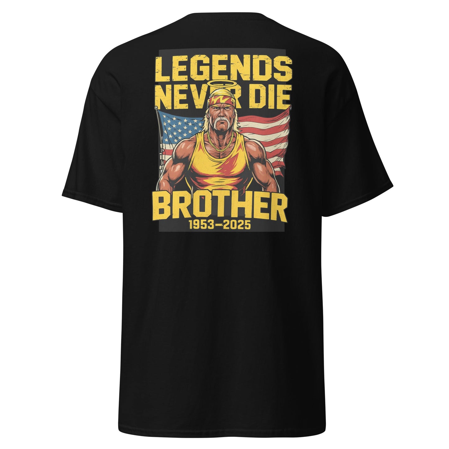 Legends Never Die Brother Tribute T-Shirt - Black - T-Shirts Online